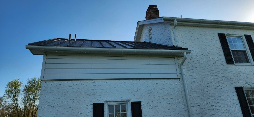 Completed gutter work in Deale by Gutters Baltimore