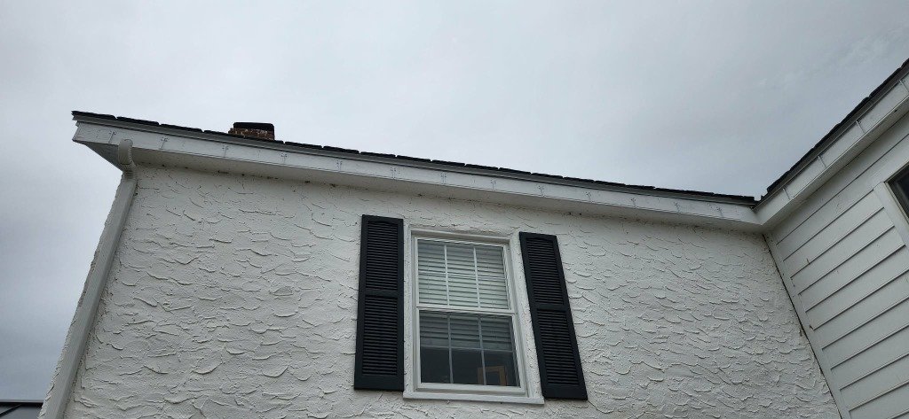 Completed gutter work in Pasadena by Gutters Baltimore